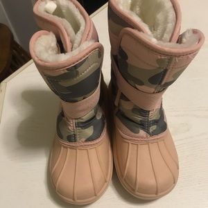 Girls snow boots 3 for $10 sale Last weekend!